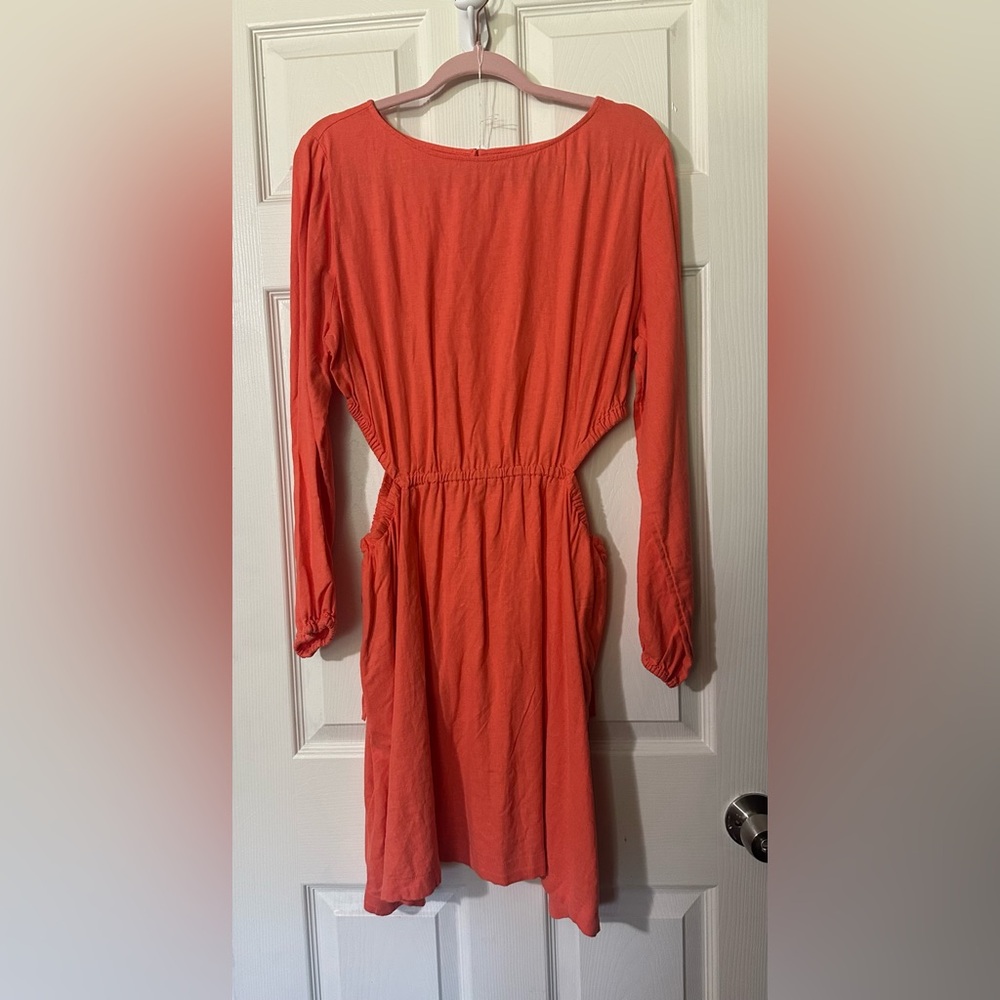 NWOT Universal Thread Women's Dress - Vibrant Orange